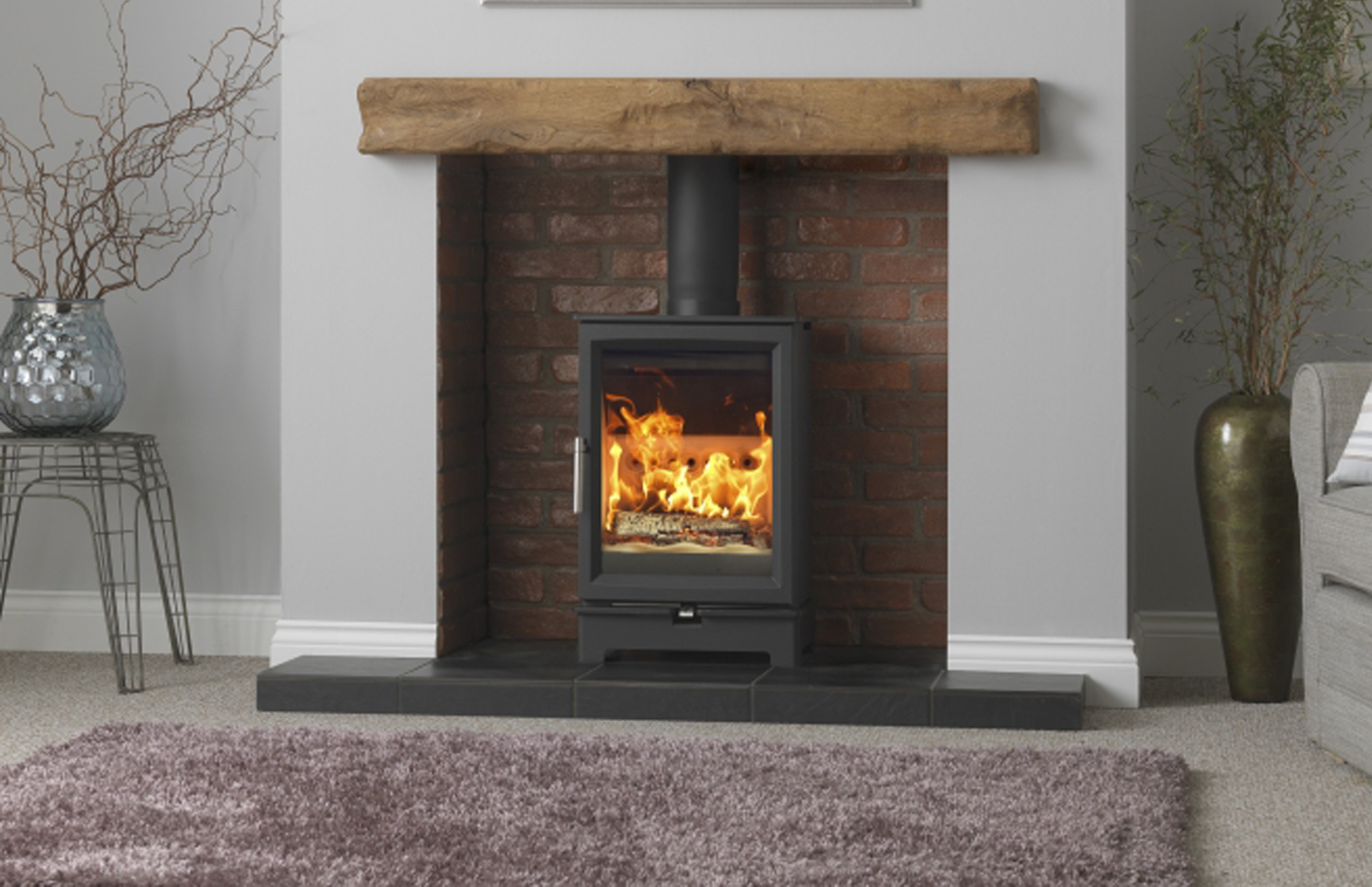 Fireline Woodtec 5 Woodburning Stove Stonewoods