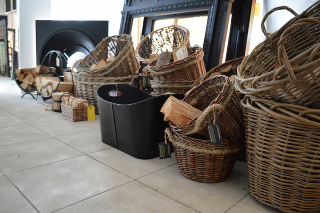 Wood and baskets from Stonewoods