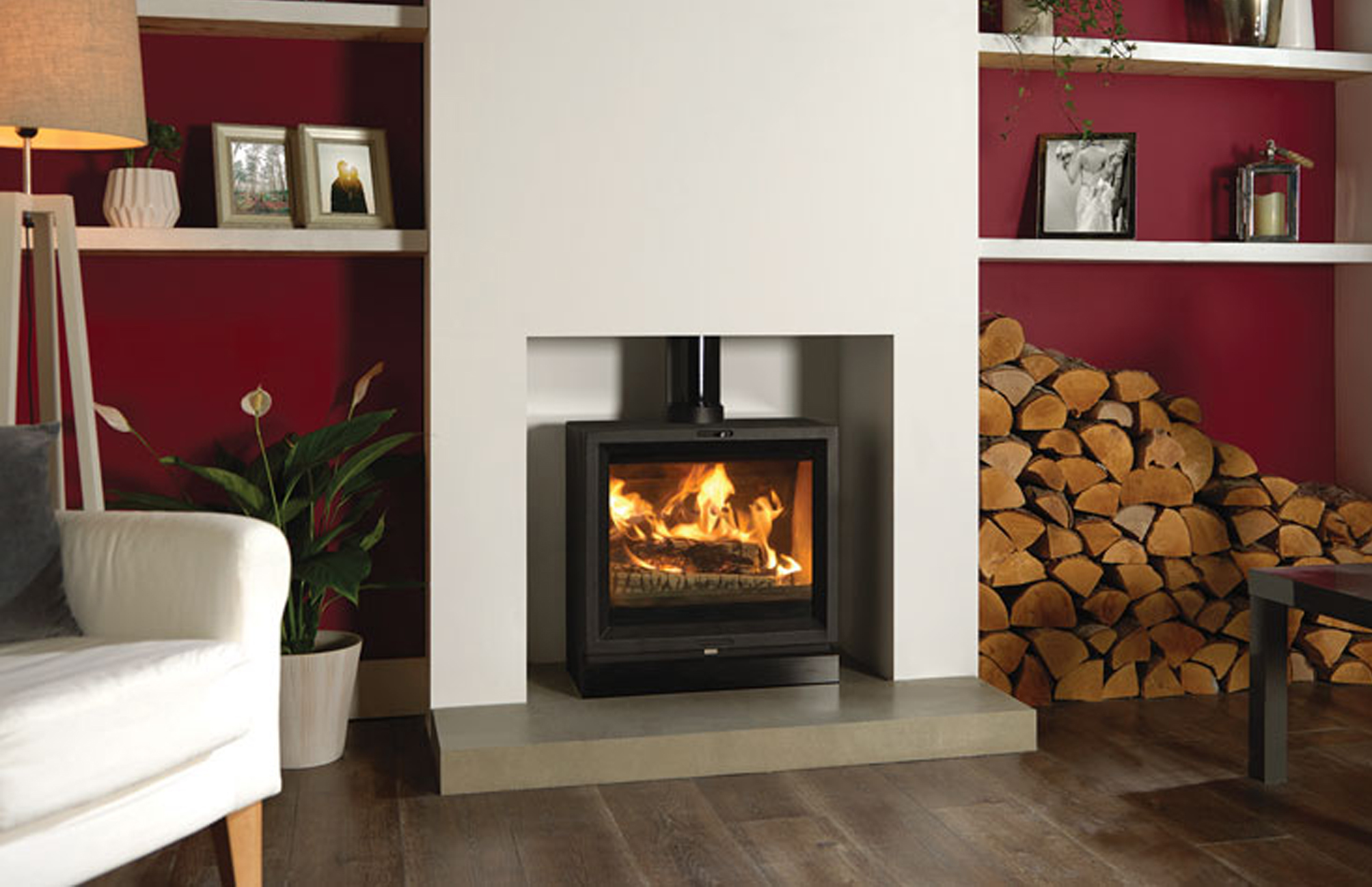 Stovax View 5 Wide Woodburning & Multi-fuel Stove 