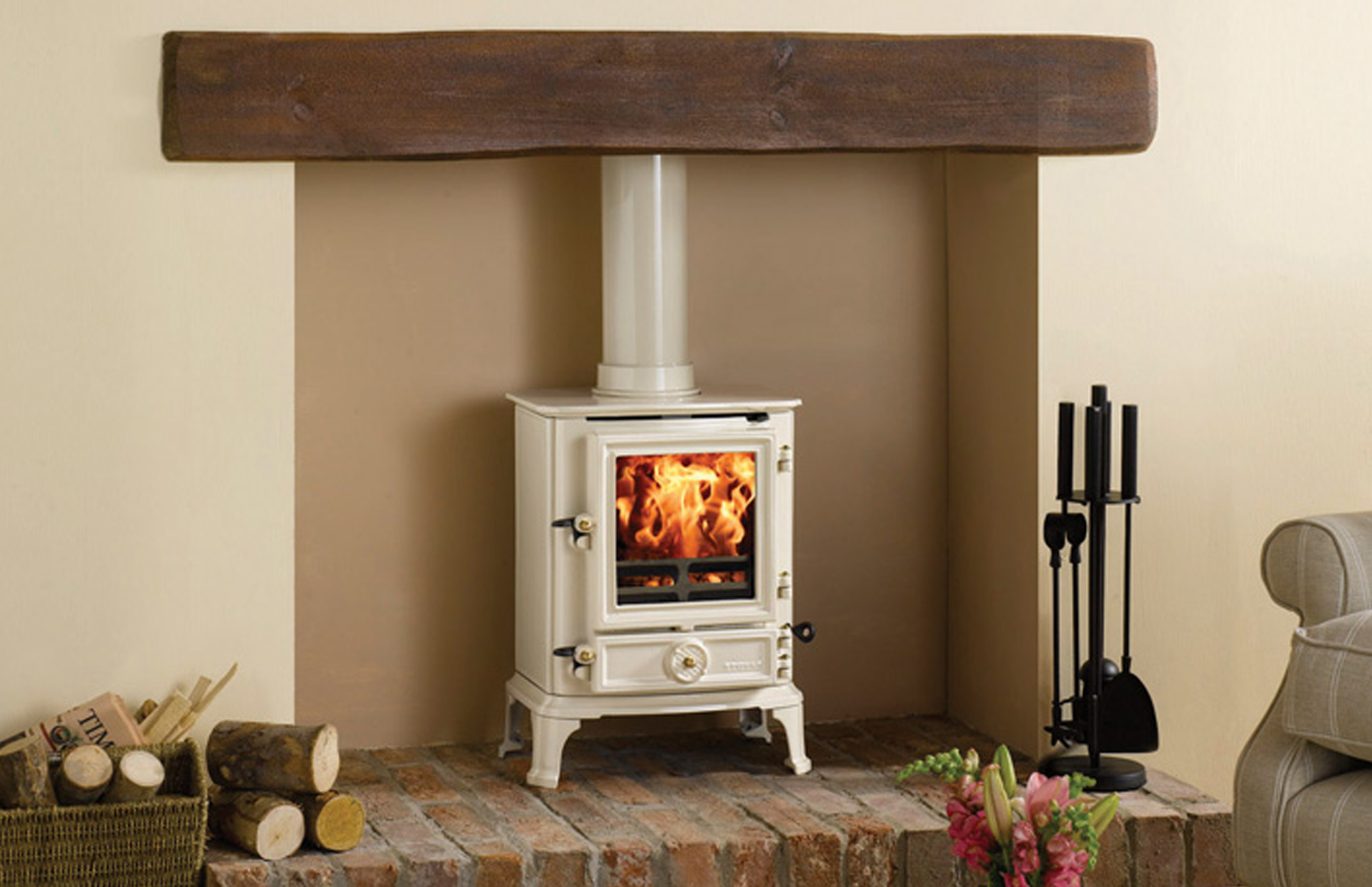 Stovax Brunel 1A MultiFuel Stove Stonewoods