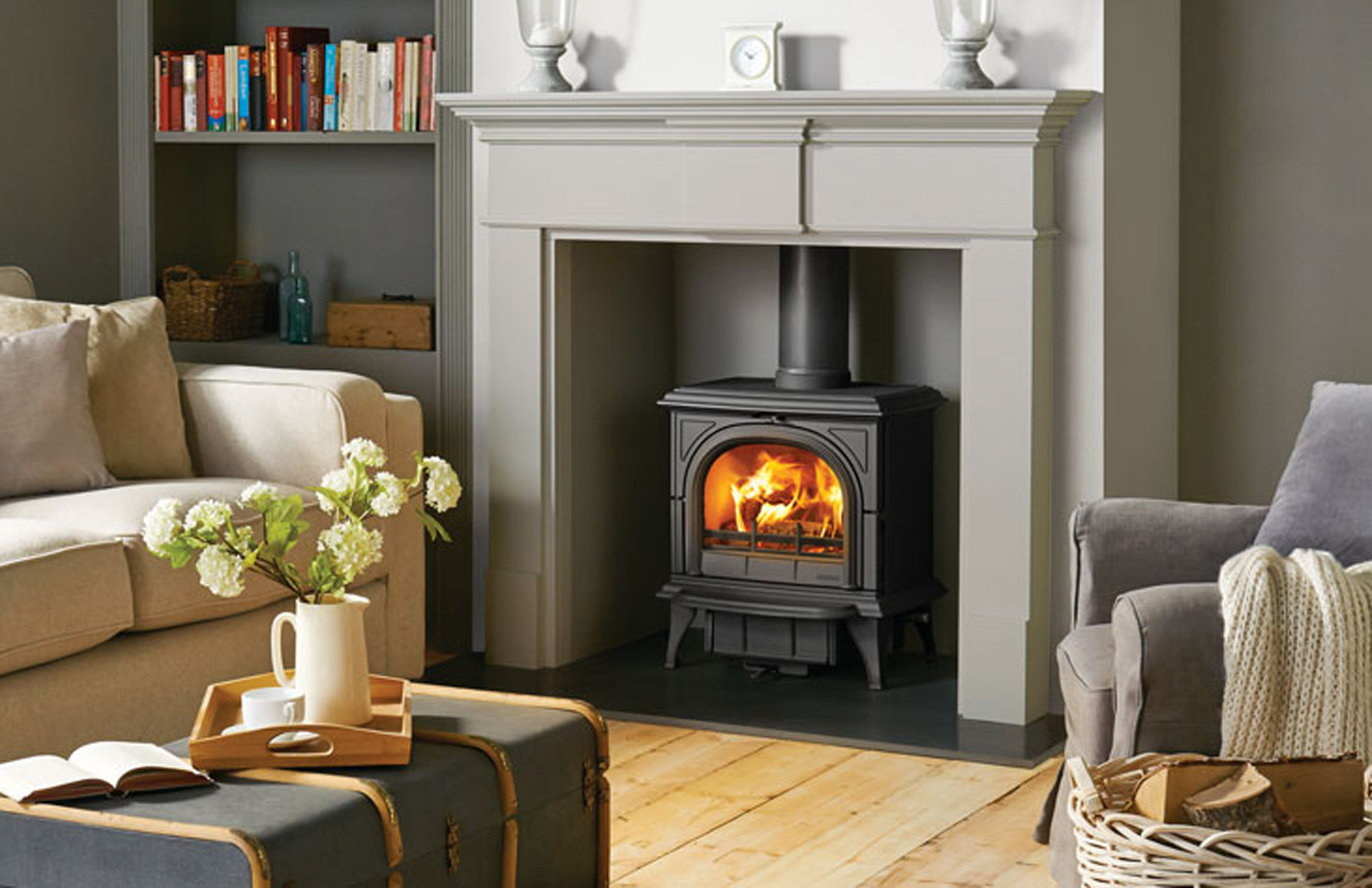 Stovax Huntingdon 30 MultiFuel Stove Stonewoods