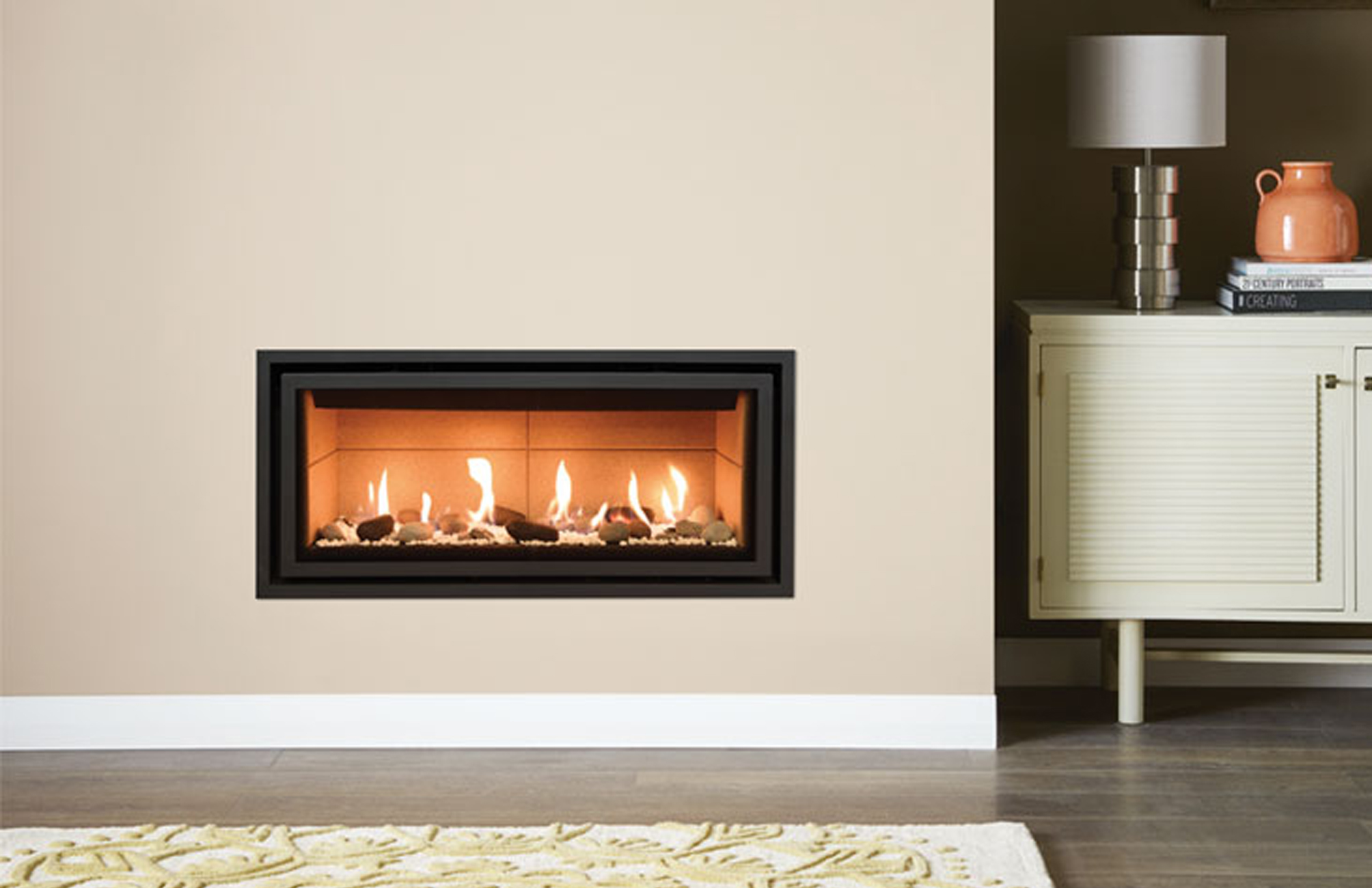 Gazco Studio 1 Glass Fronted Gas Fire Stonewoods