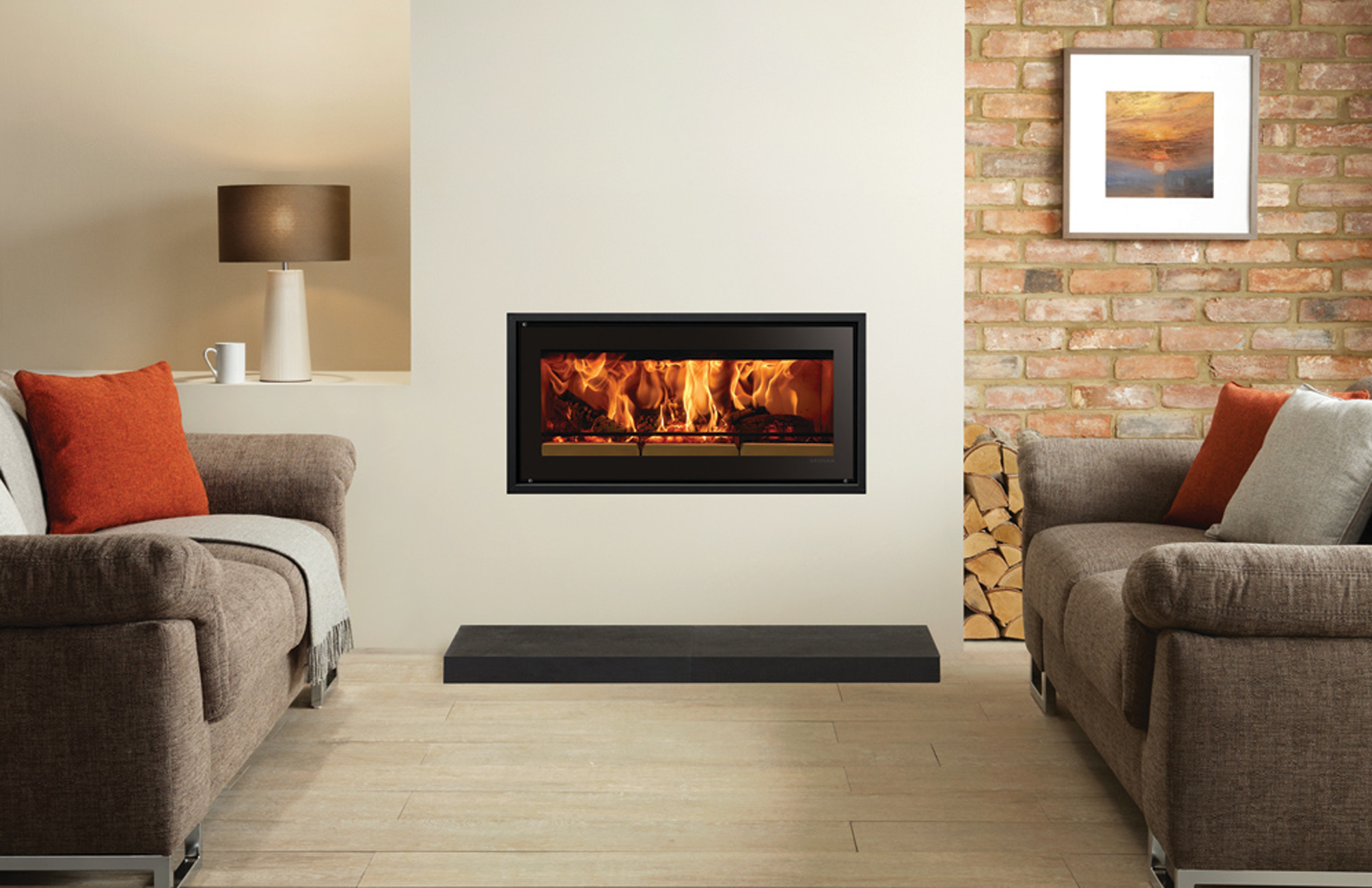 Stovax Riva Studio 2 Cassette Woodburning Stove Stonewoods