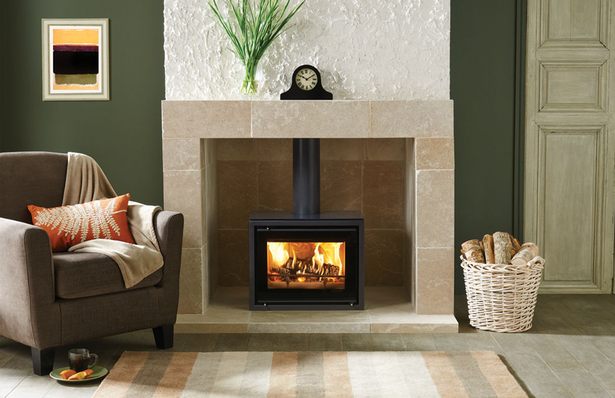 Stovax Studio 500 Freestanding Woodburning Stove Stonewoods