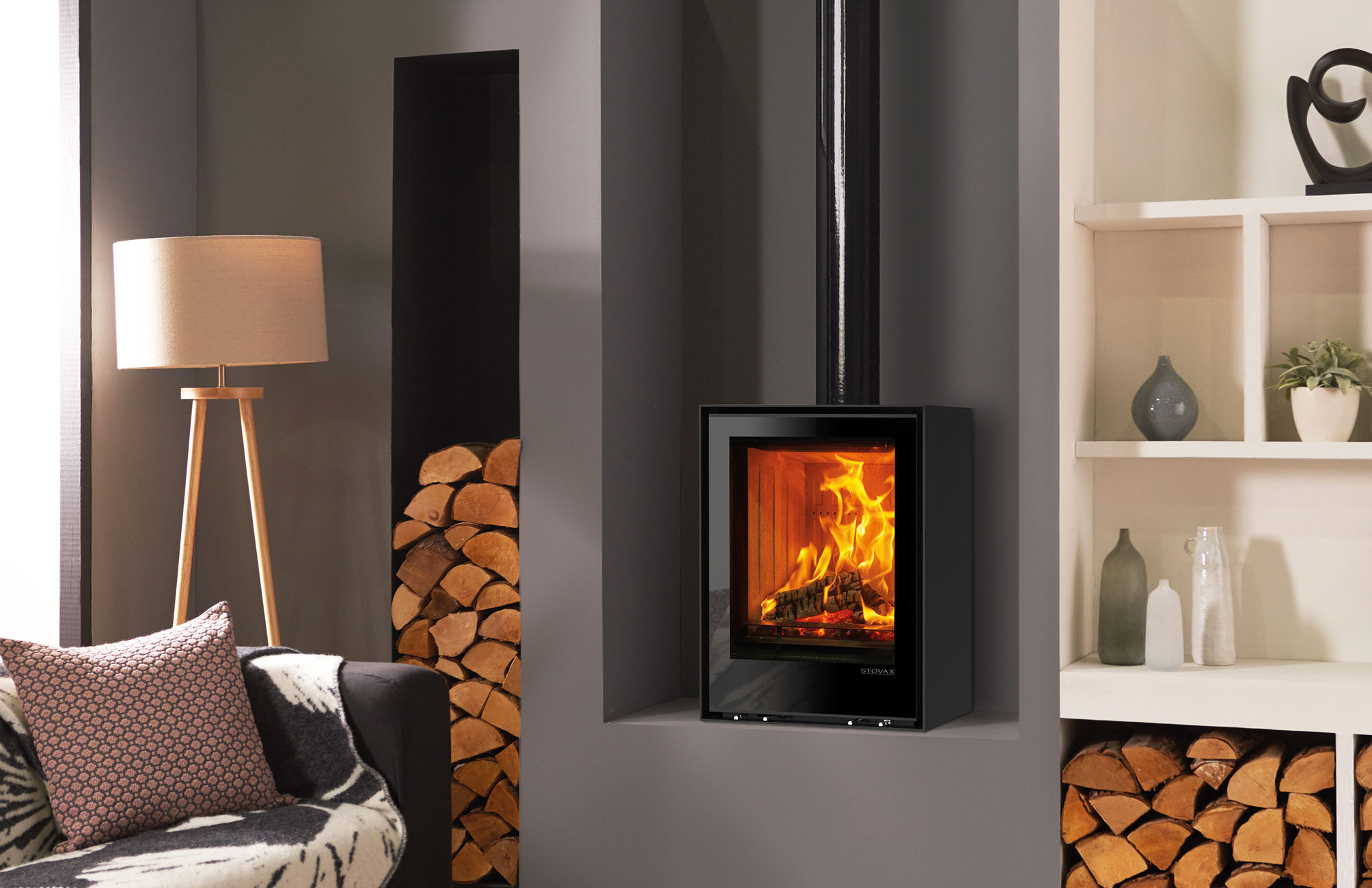 Stovax Elise 540T Freestanding Woodburning & Multifuel Stove Stonewoods