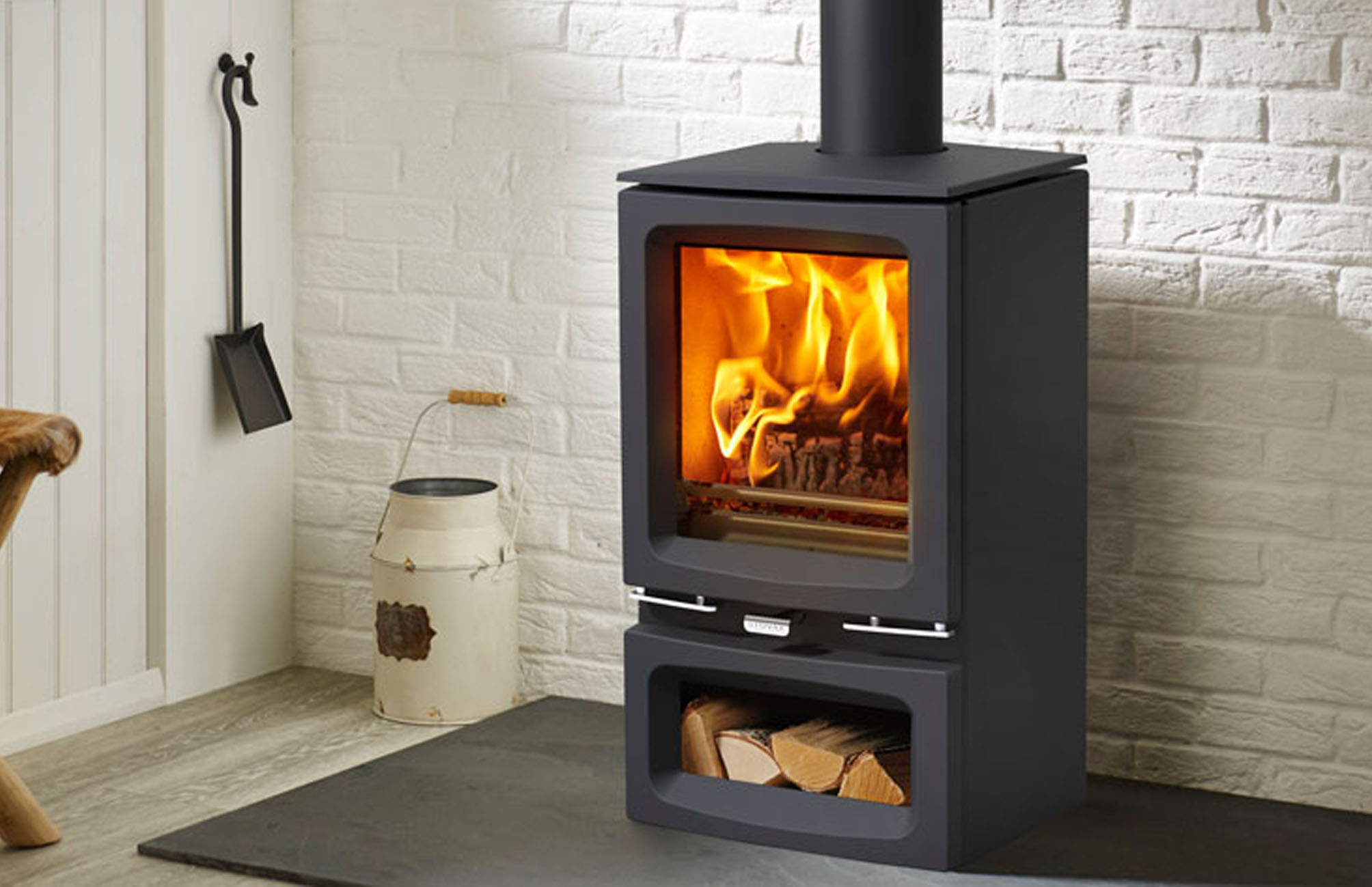 Stovax Vogue Small Eco Woodburning & Multifuel Stove Stonewoods