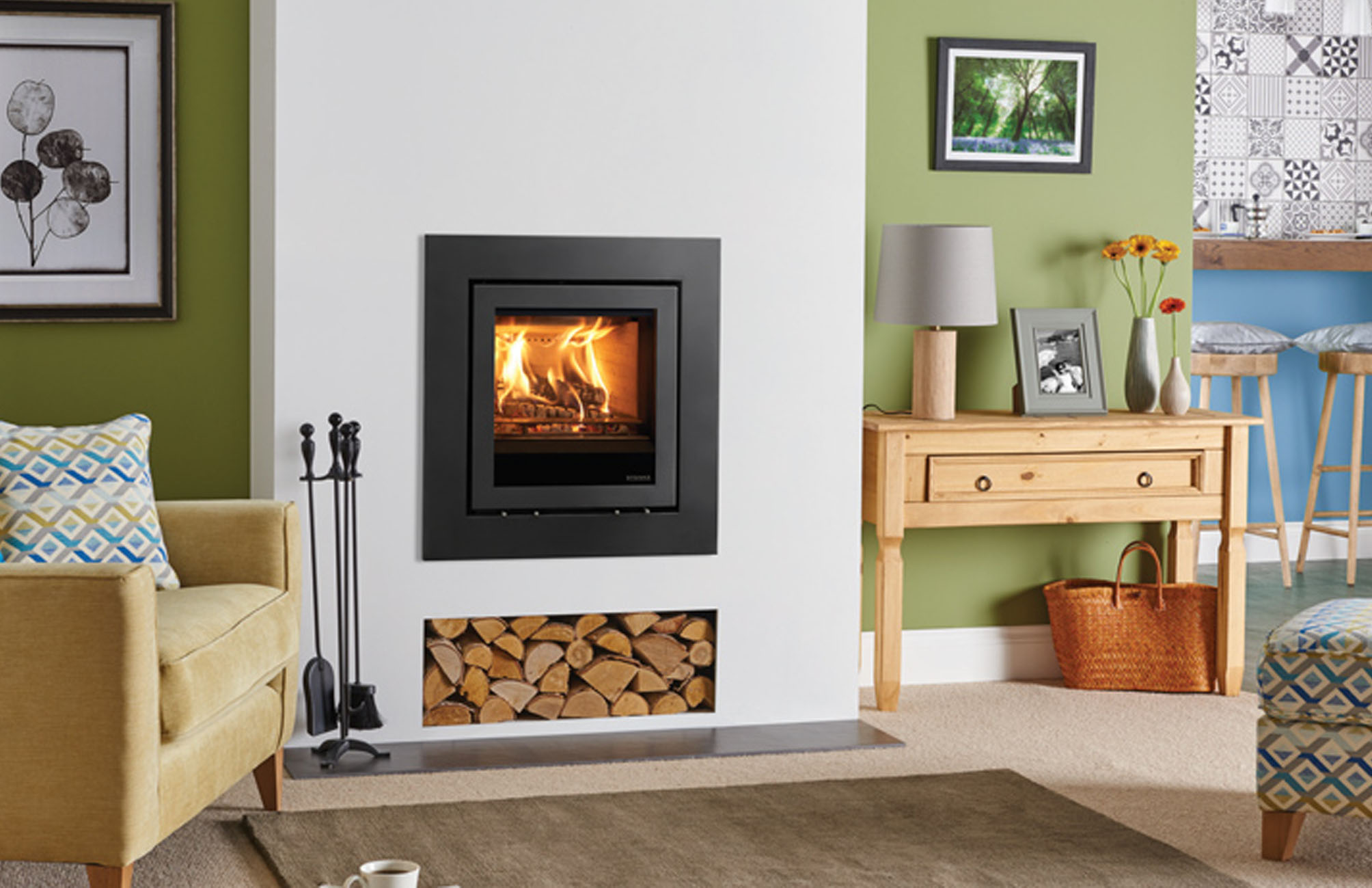 Stovax Elise Expression Woodburning & Multi-fuel Inset Stove | Stonewoods