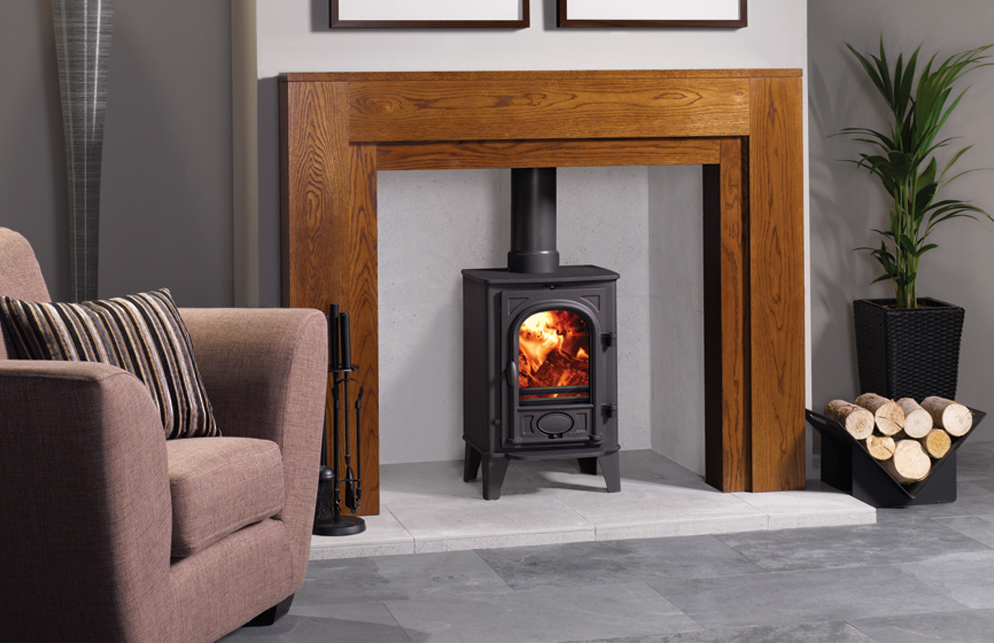 Stovax Stockton 4 Eco Woodburning & Multi-Fuel | Stonewoods