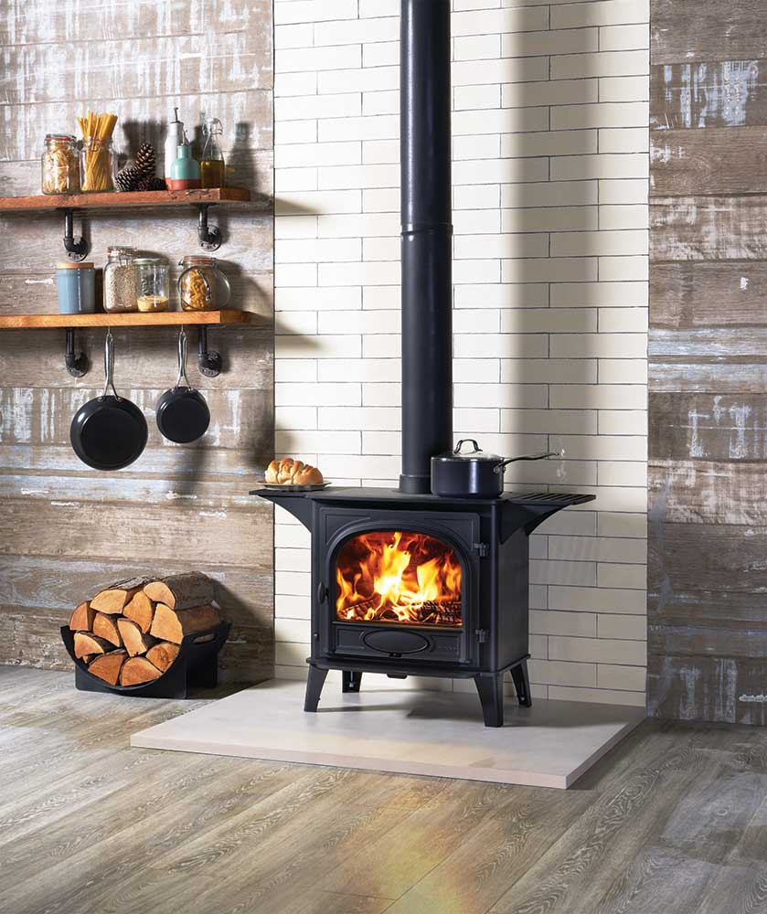 Stovax Stockton 8 Woodburning & MultiFuel Cook Stove Stonewoods