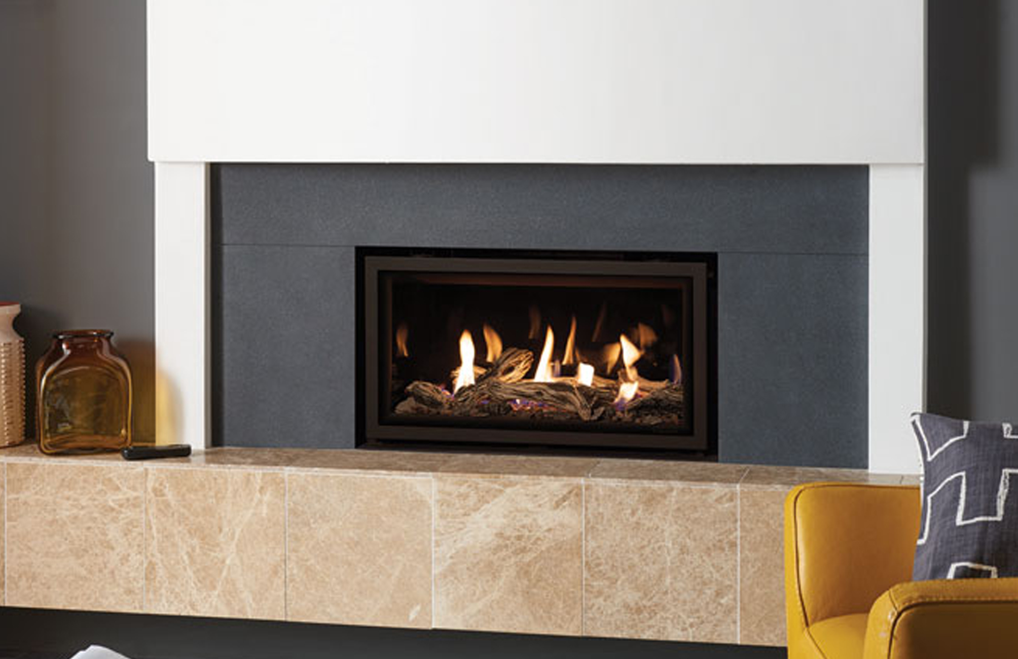 Gazco Studio 1 Glass Fronted Gas Fire | Stonewoods