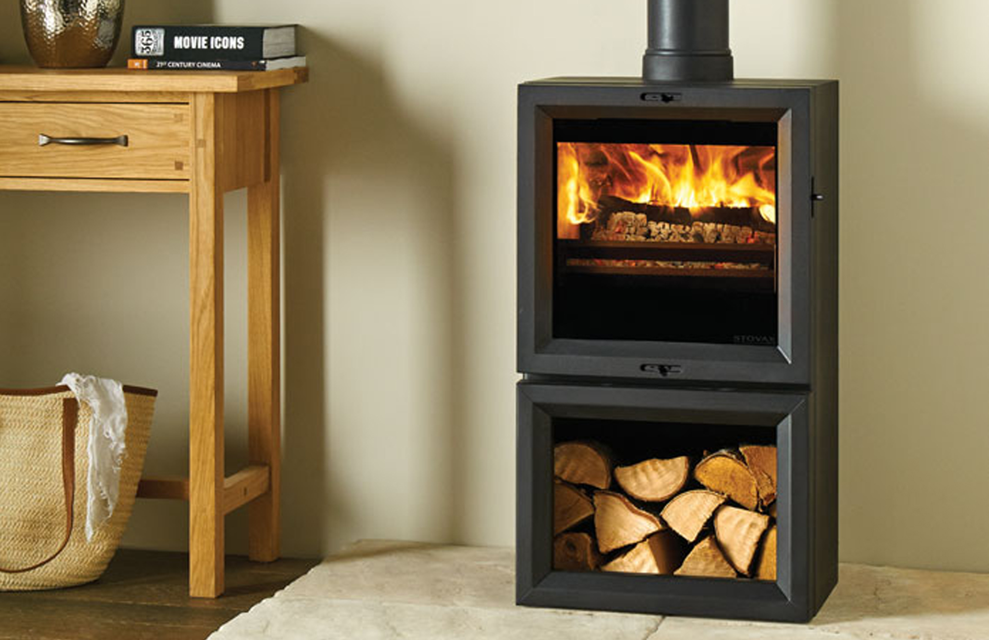 Stovax View Midline Woodburning Multi Fuel Stove Stonewoods